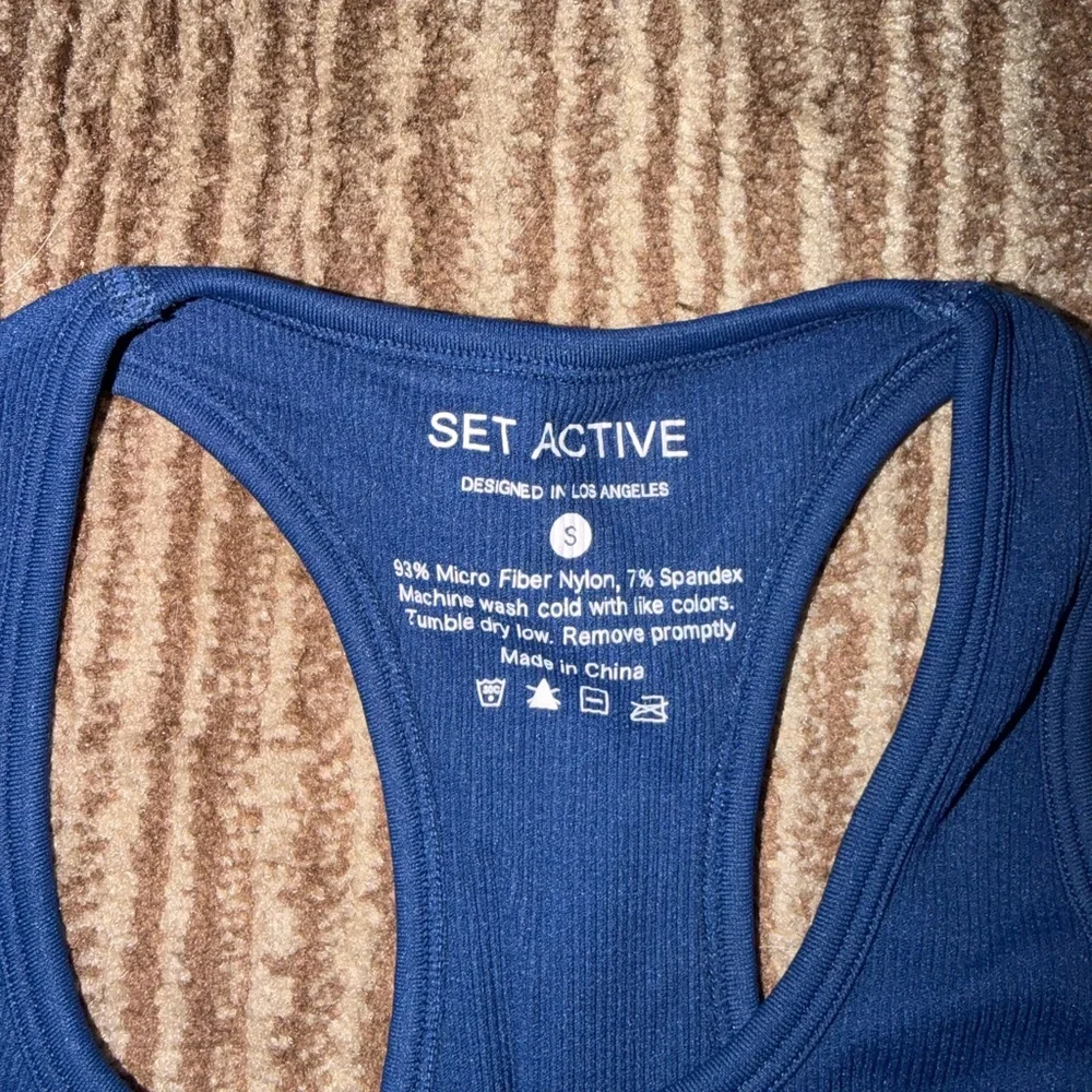 SET Active Ribbed Racerback Tank - Picture 6 of 7